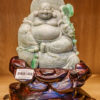 Tượng Phật Di Lặc Ngồi Đá Ngọc 25cm - VPPT065