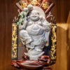 Tượng Phật Di Lặc Đứng Đá Ngọc 45cm - VPPT066