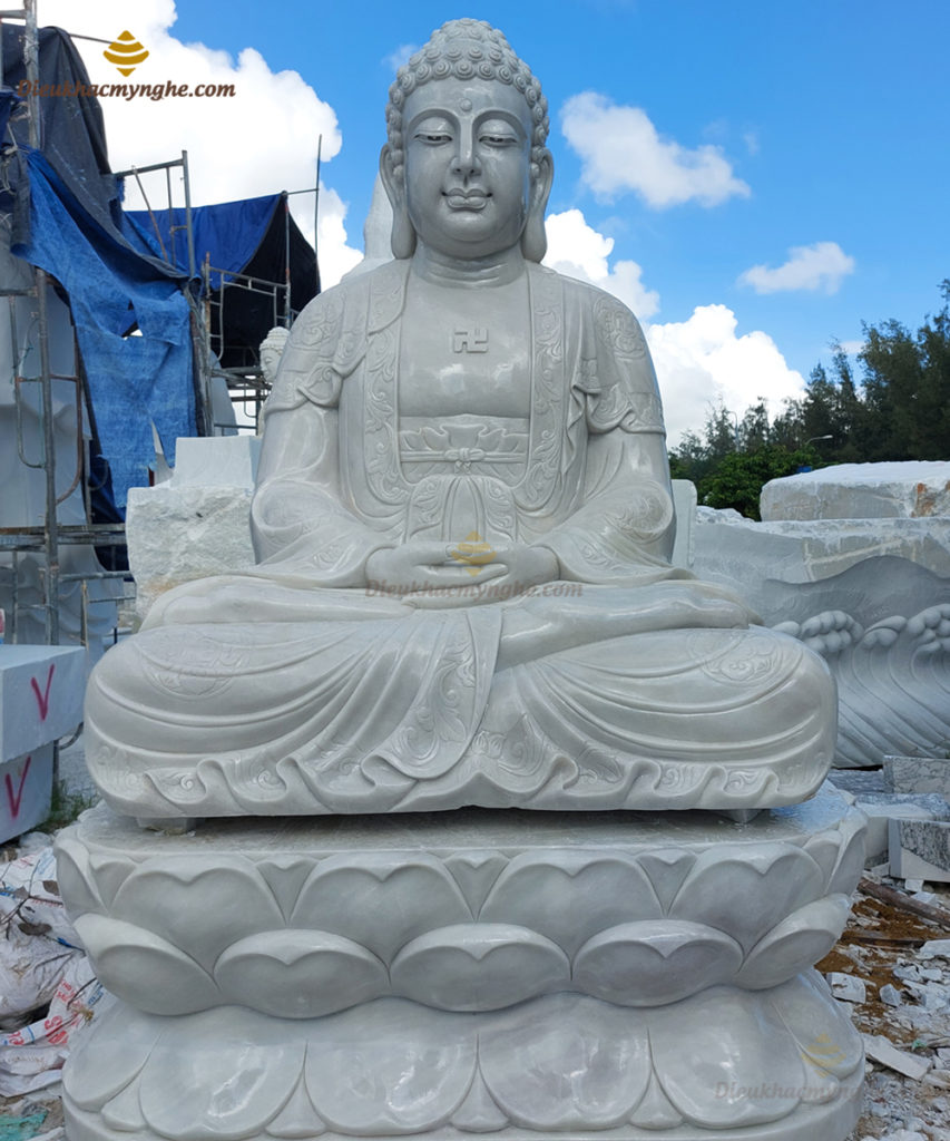 tượng phật a di đà bằng đá