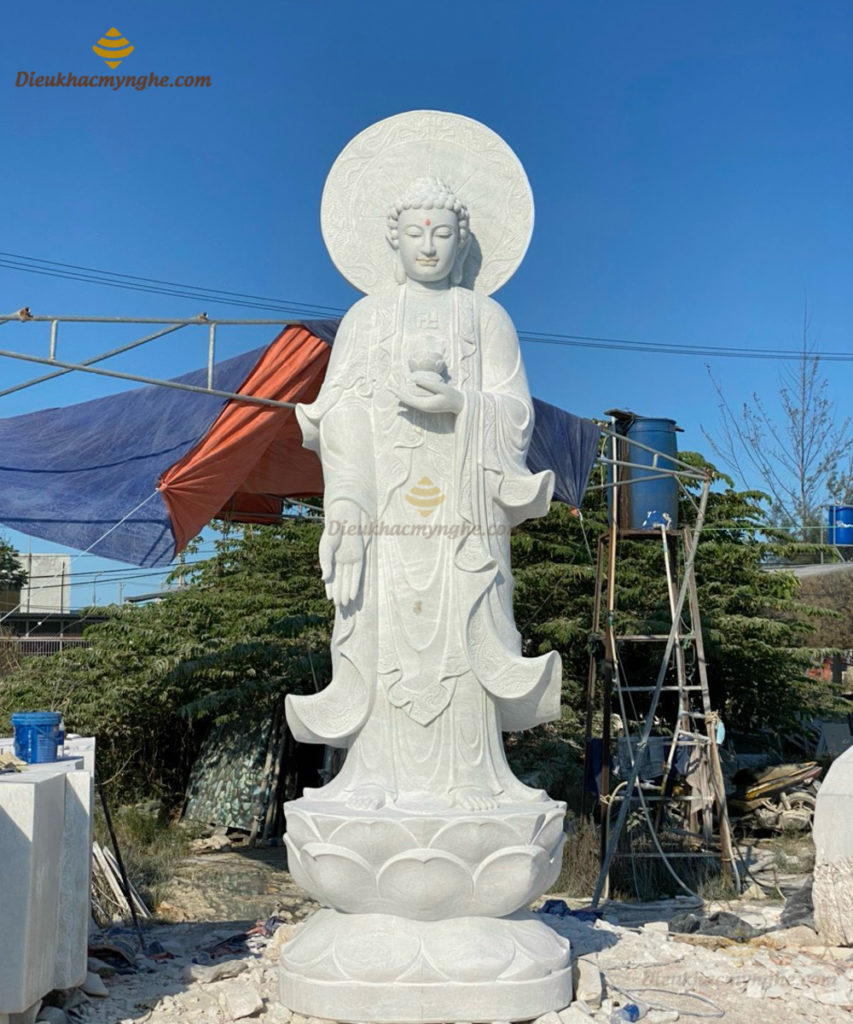 tượng phật a di đà đứng