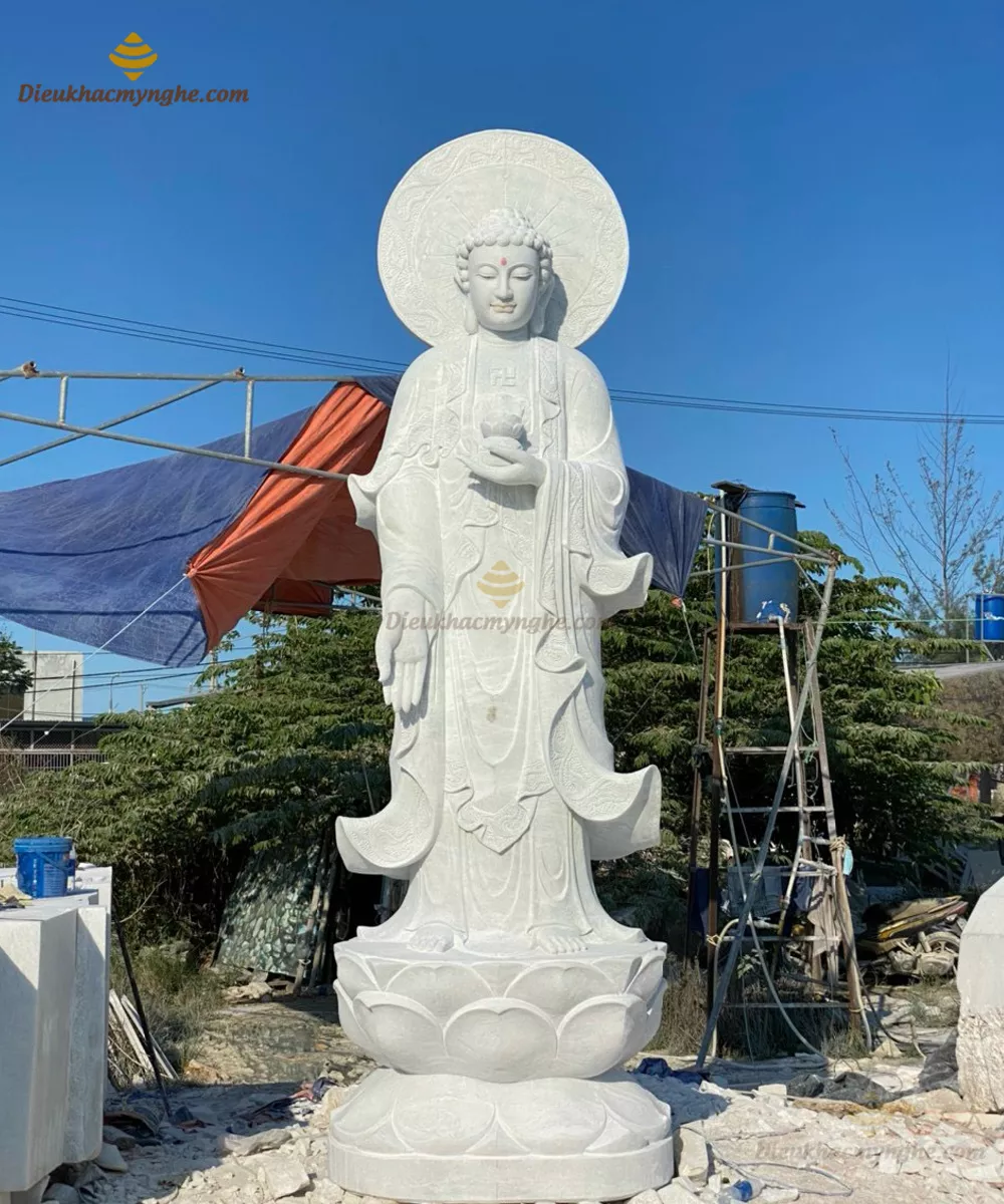 tượng phật a di đà đứng