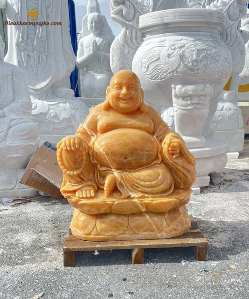 tượng di lặc đá ngọc