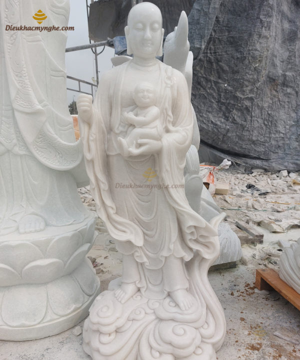 Tượng Địa Tạng Bằng Đá – DT002