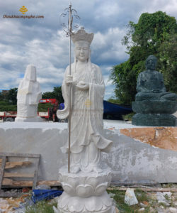 Tượng Địa Tạng Bằng Đá – DT007