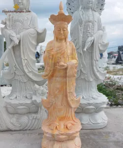 Tượng Địa Tạng Bằng Đá- DT009