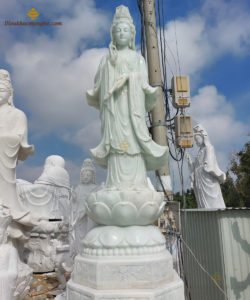 Tượng Quan Âm Bằng Đá – TQA002