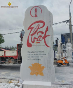 Bảng Hiệu Đá Chữ Phật – BHD003